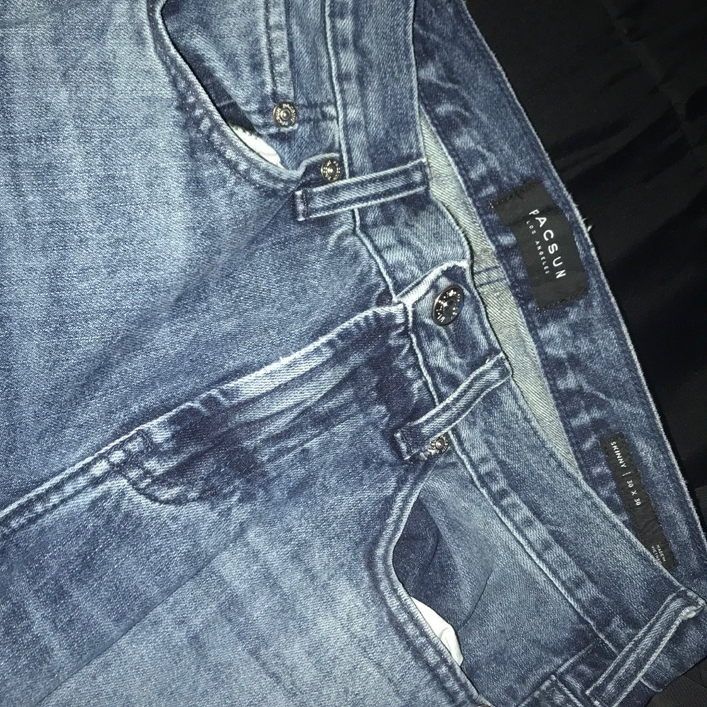 PacSun light blue skinny jeans